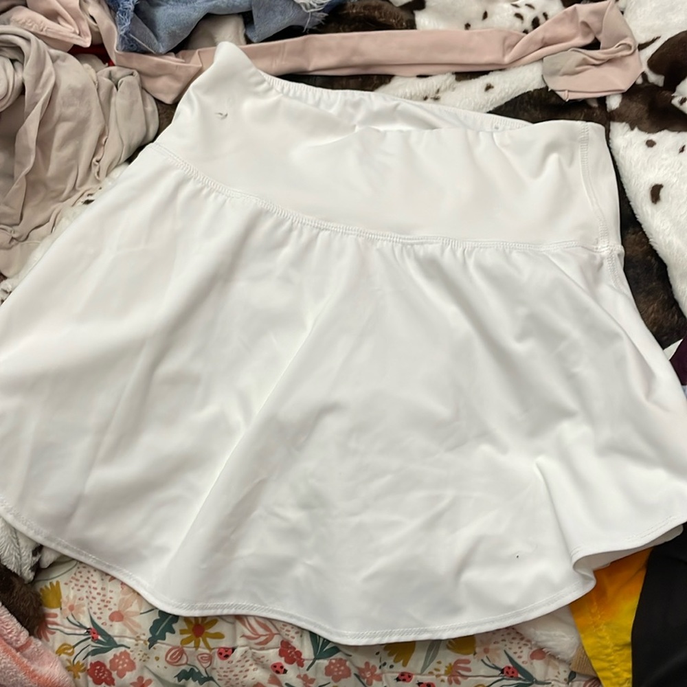 White skort